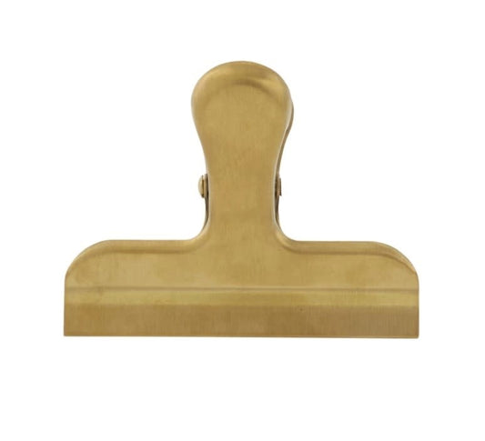Brass Finish Clip
