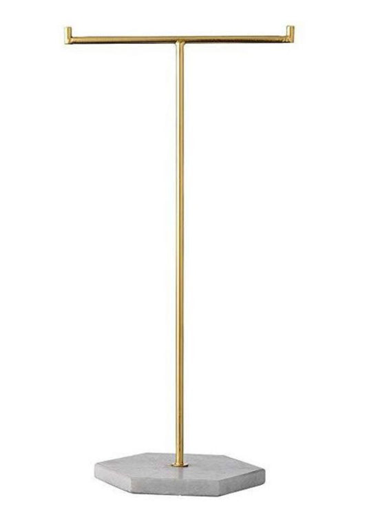 16" Marble Jewelry Stand