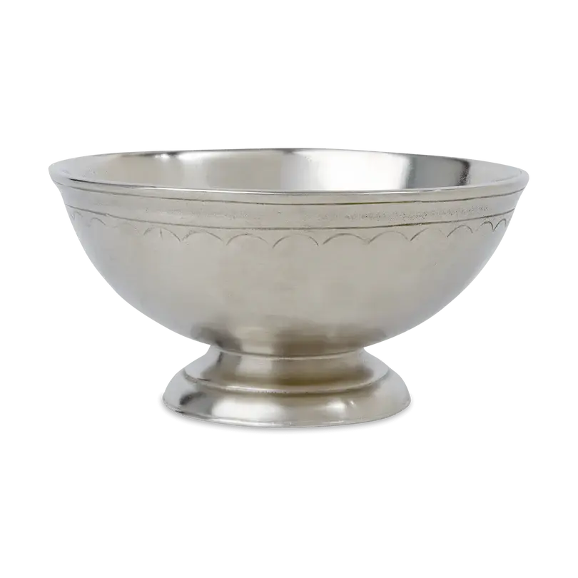 Match Pewter Footed Bowl | Small 5.5in