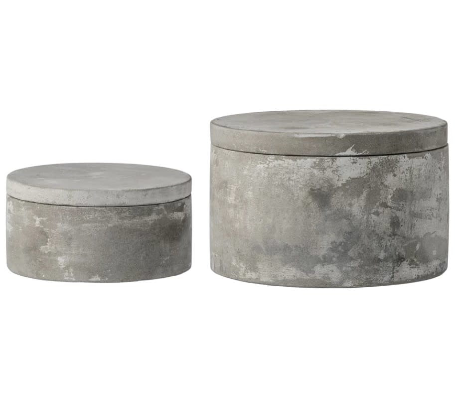 Decorative Cement S/2