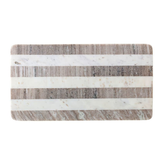21" Marble Stripe Cutting Board