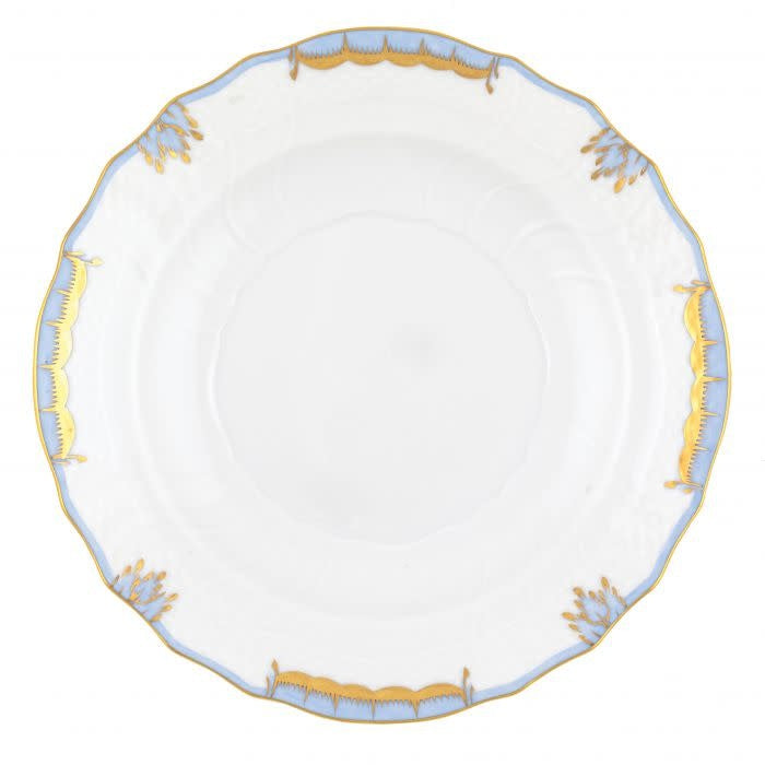 Herend Princess Victoria Light Blue Salad Plate | 7.5in