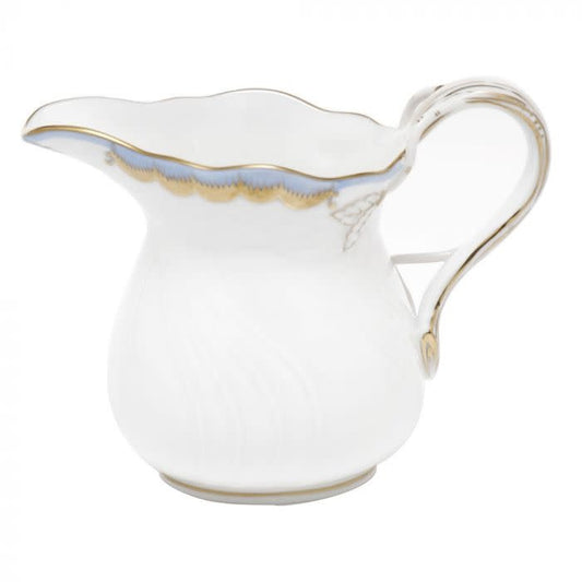 Herend Princess Victoria Light Blue Creamer | 6oz