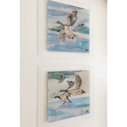 Lauren Dunn Original Art Print Acrylic Frame | Sunny Days 16x16