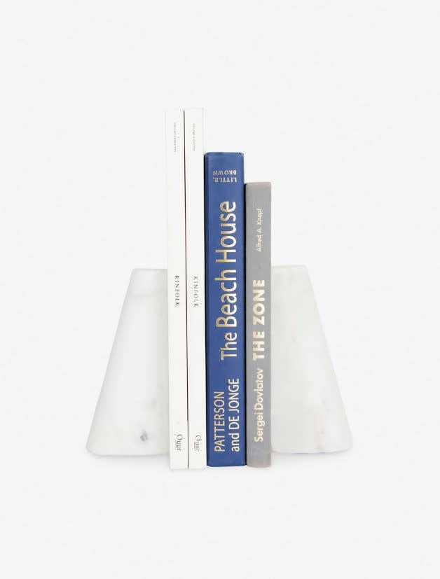 Marble Bookends S/2