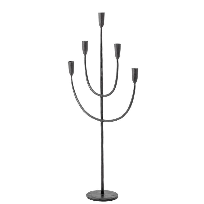 Forged Metal Candelabra Taper Holder
