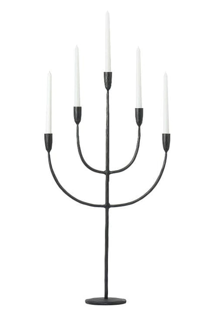 Forged Metal Candelabra Taper Holder