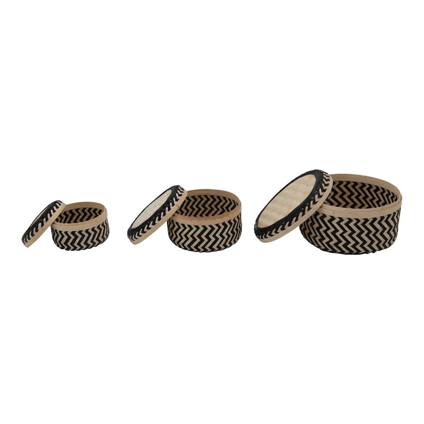 Black Bamboo Box