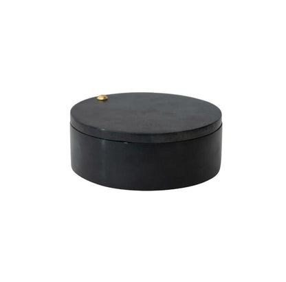 Soapstone Salt Cellar | Black 4in