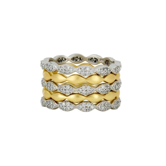 Layers of Armor 5-stack Ring S8