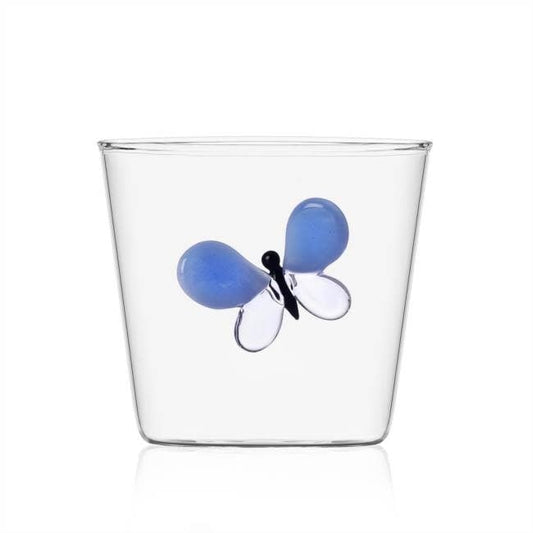 Ichendorf Garden Picnic Butterfly Tumbler | 11.8oz Blue