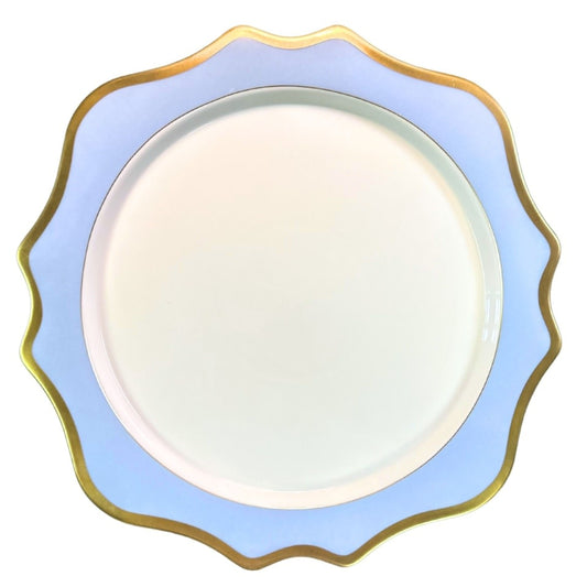 Anna Weatherley Anna's Palette Chargers | 12in Sky Blue