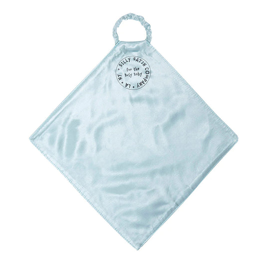 Satin Bitty Blanket Aqua Medium