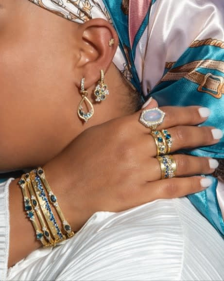 Provence Princess Stone Bangle