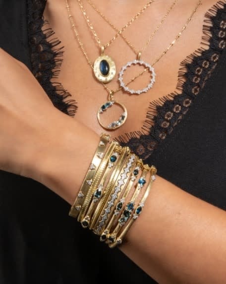 Provence Princess Stone Bangle