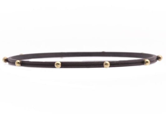 MN OW Gold Granulation Bangle