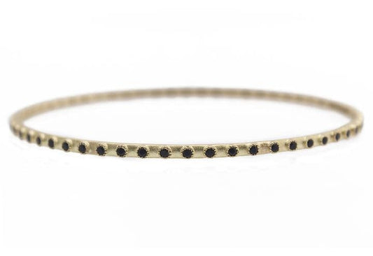 Sueno Black Sapphire Bangle
