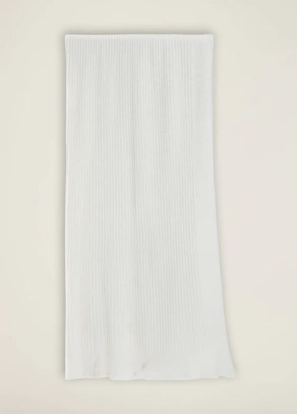 Barefoot Dreams Throw Blanket Pearl Cozychic Lite Ribbed