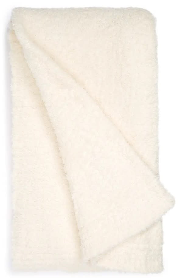Barefoot Dreams Throw Blanket Cream CozyChic