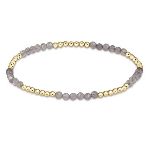 eNewton Blissful 2.5mm Bead Bracelet | Labradorite