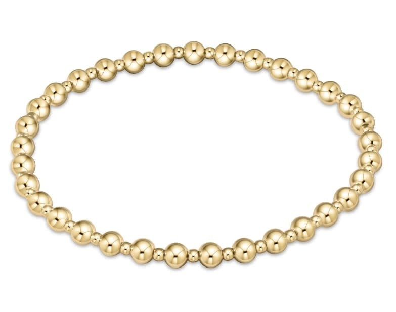 eNewton Classic Grateful 4mm Bead Bracelet