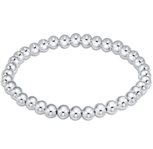 Classic Sterling 5mm Bead Bracelet
