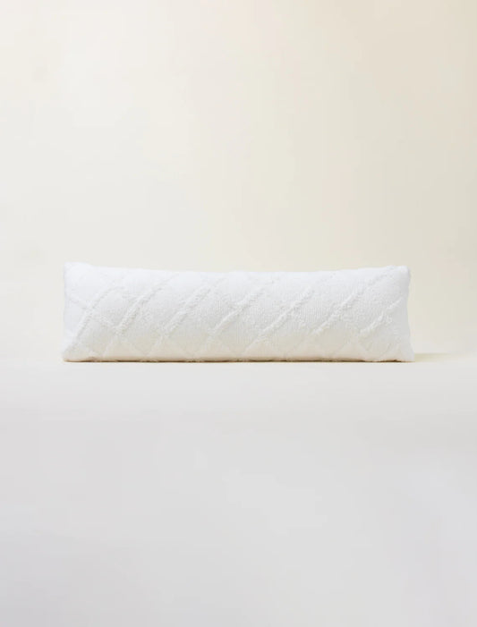 BFD CC Diamond Jacquard Throw - PEARL