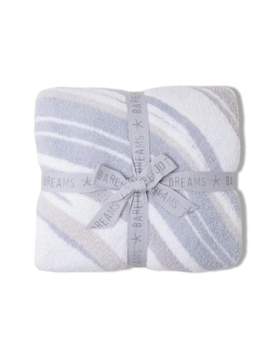 Cozychic Marbled Blanket 45X6 Ocean Multi Ocean Multi