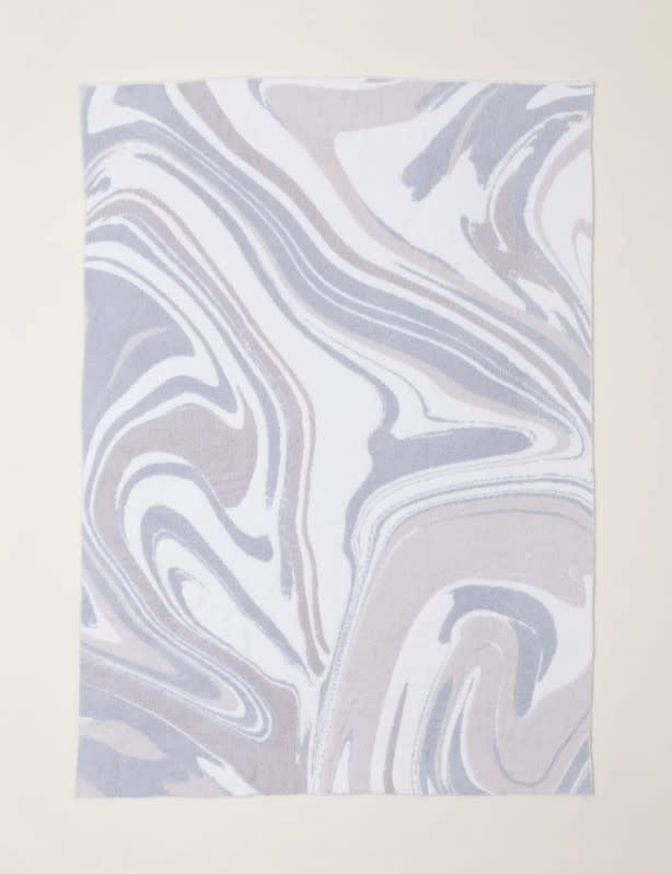 Cozychic Marbled Blanket 45X6 Ocean Multi Ocean Multi