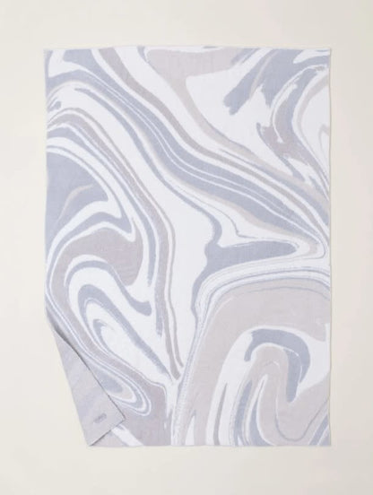 Cozychic Marbled Blanket 45X6 Ocean Multi Ocean Multi