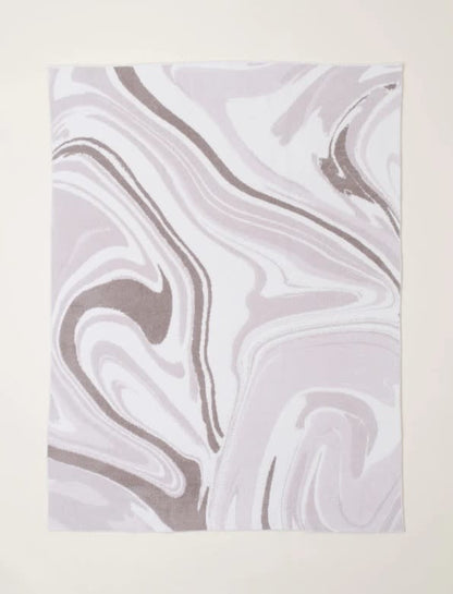 Cozychic Marbled Blanket 45X6 Sand Multi Sand Multi