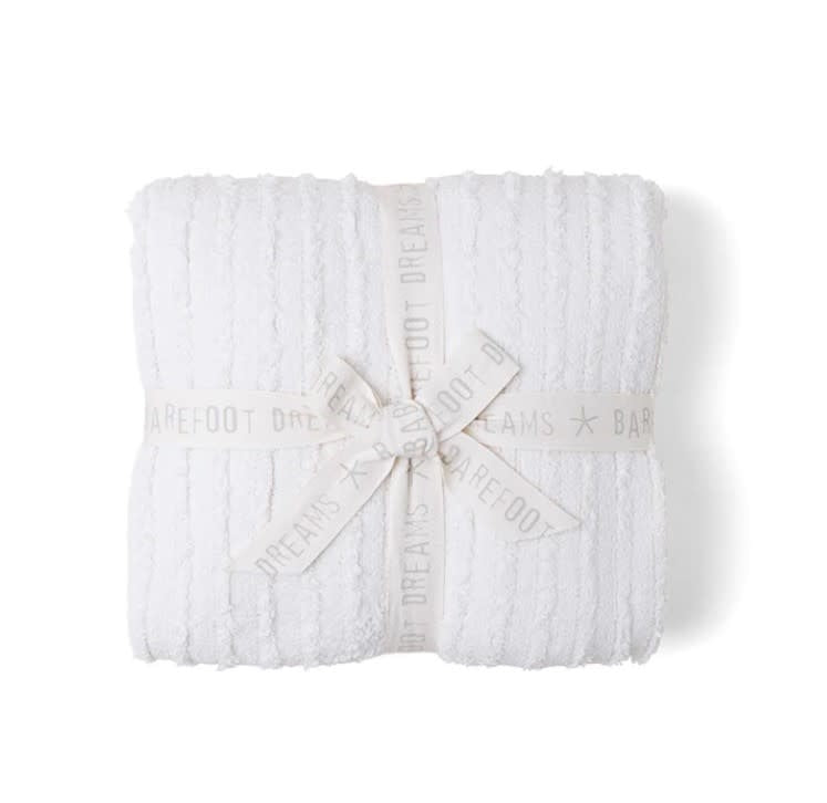 Cozychic Angular Rib Blanket 4 Cream Cream