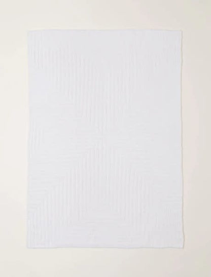 Cozychic Angular Rib Blanket 4 Cream Cream