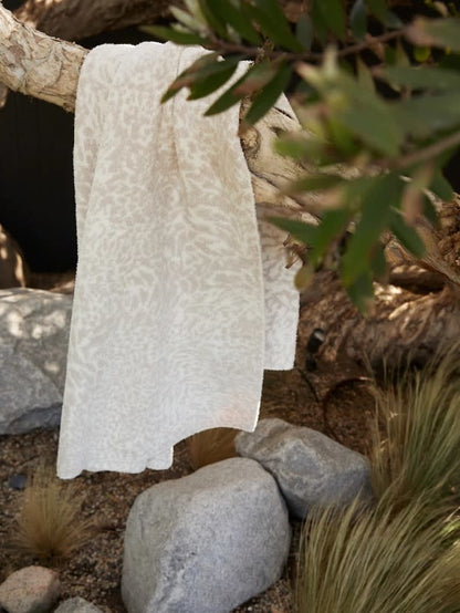 Cozychic Wilderness Blanket 45 Cream-Stone Cream-Stone