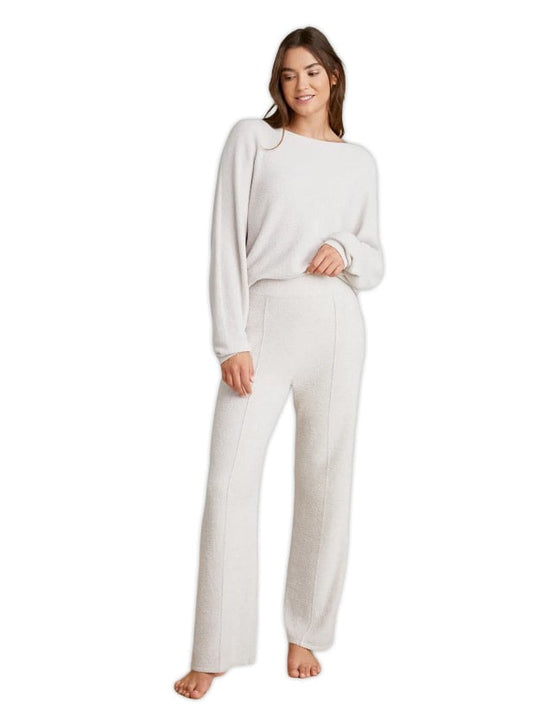 CCL Wide Leg Seamed Pant Almond