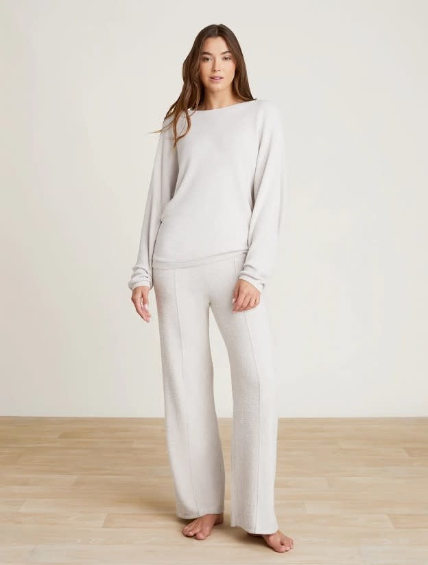 CCL Wide Leg Seamed Pant Almond