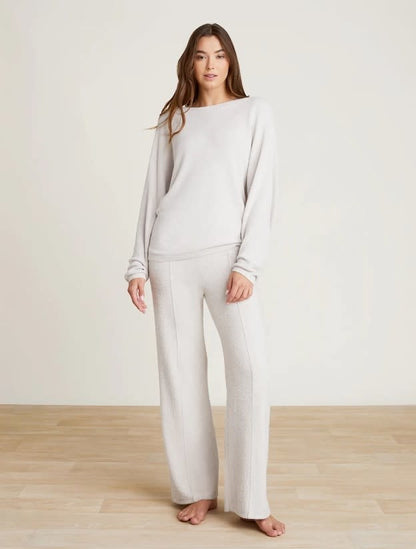 CCL Wide Leg Seamed Pant Almond
