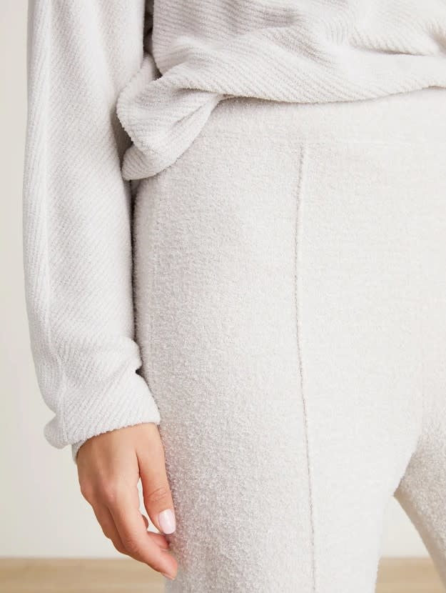 CCL Wide Leg Seamed Pant Almond