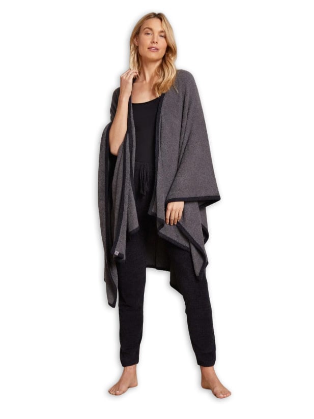 Ccl Bordered Wrap Mineral-Black Mineral-Black