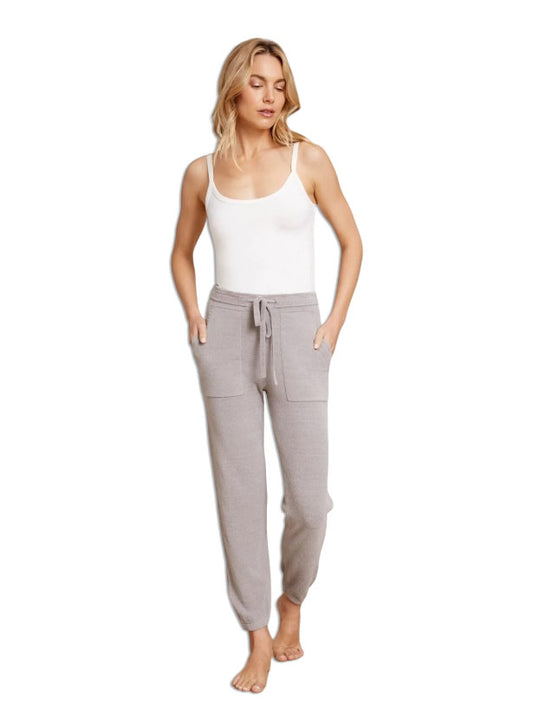 Ribbed Tunnel Jogger | Pewter L
