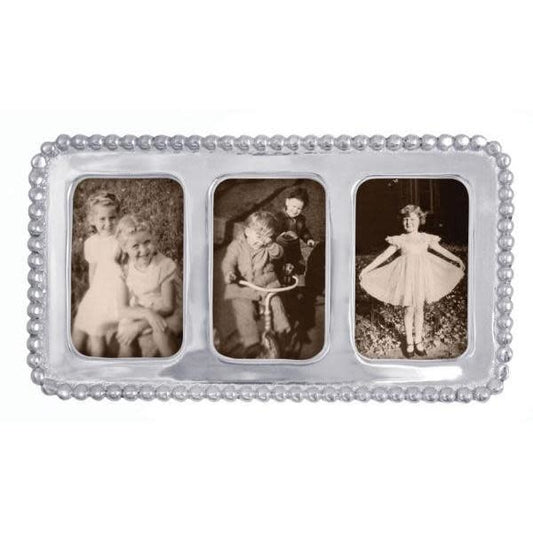 Beaded 2x3 Triple Frame