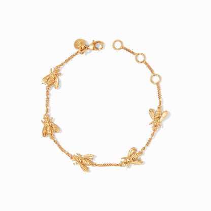 Bee Delicate Gold Bracelet | 6-7in