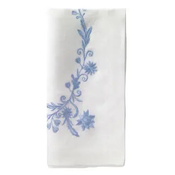 Bodrum Bella Napkins Set of 4 | 22in Ice Blue