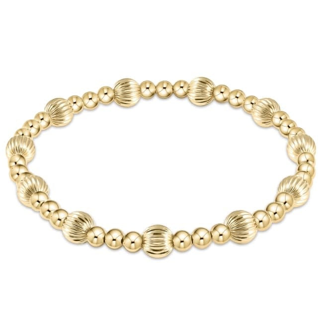 Extends Gold Bracelet Dignity Sincerity | 6mm