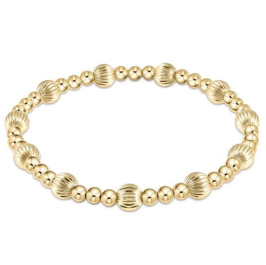 Extends Gold Bracelet Dignity Sincerity | 6mm