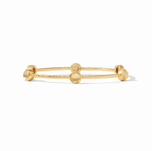 Milano Luxe Bangle-Iridescent Champagne-M