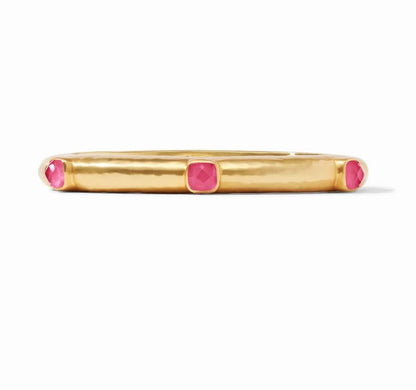 Catalina Hinge Bangle-Iridescent Raspberry-OS