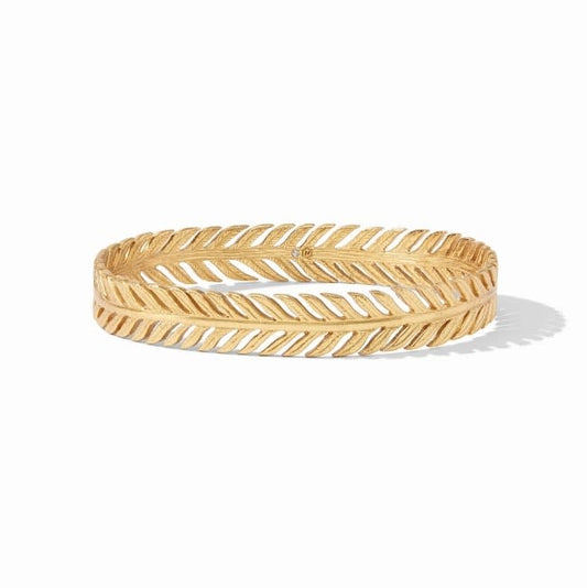 Fern Bangle Gold Medium