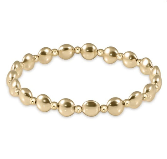 eNewton Honesty Grateful 6mm Bead Bracelet