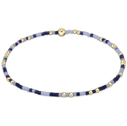 Hope Unwritten Bracelet |  Blue Ice-Matte Navy